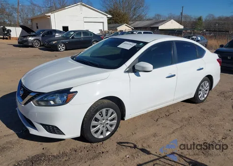 2017 Nissan Sentra Sv z USA, uszkodzony, nr VIN 3N1AB7AP4HY268329